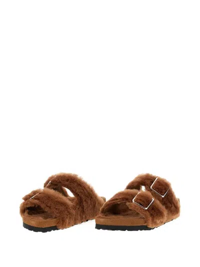 Birkenstock Becomes Berlin Arizona Shearling 1774 In Brown