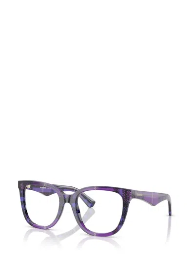 Burberry Eyeglasses In Purple