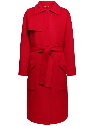 Elena Miro' Trench Clothing In Red