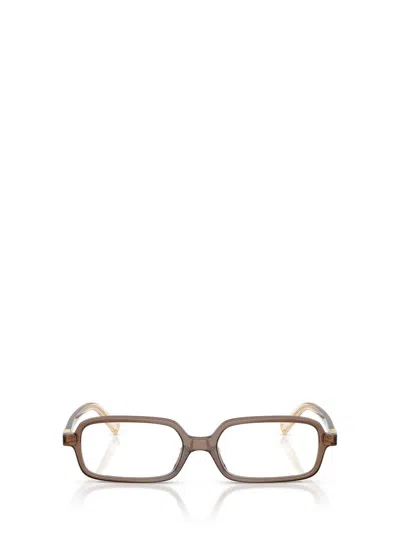Miu Miu Eyewear Eyeglasses In Brown