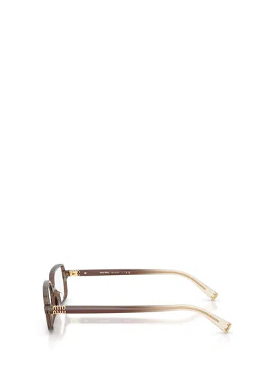 Miu Miu Eyewear Eyeglasses In Brown