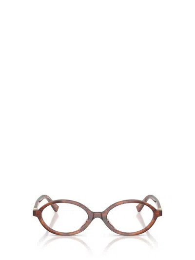 Miu Miu Eyewear Eyeglasses In Brown