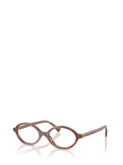 Miu Miu Eyewear Eyeglasses In Brown