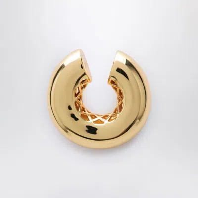 Eliou Varsity Gold Ear Cuff In Gold