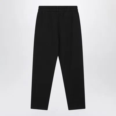 Fear Of God Black Cotton Jogging Pants Men In Black