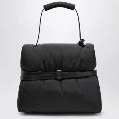 Moschino Medium  Tie Me Handbag In Black