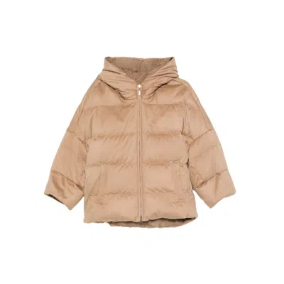 Max Mara The Cube Outerwears In Brown