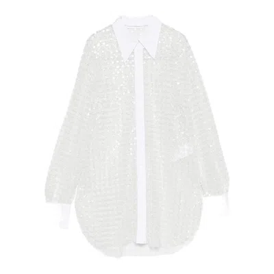 Niccolò Pasqualetti Marianne Embellished Shirt In White