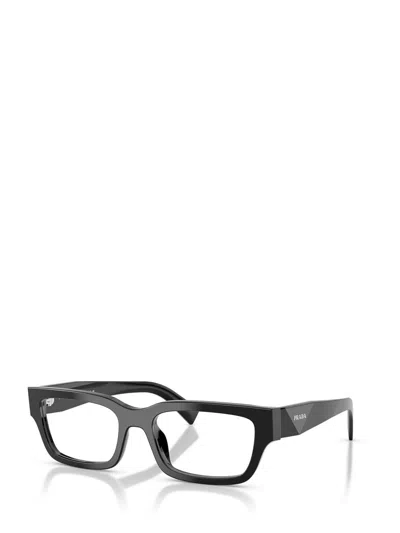 Prada Rectangular Flat Mirror In Black