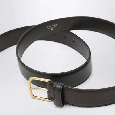 The Row Belt With Buckle In Black