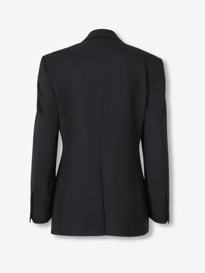 Balenciaga Standard Single-breasted Tailored Blazer In Black In Multi