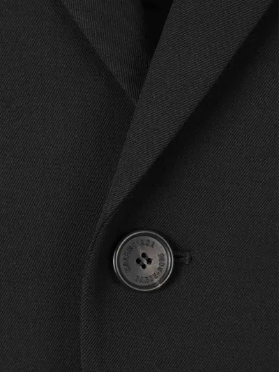 Balenciaga Standard Single-breasted Tailored Blazer In Black In Multi