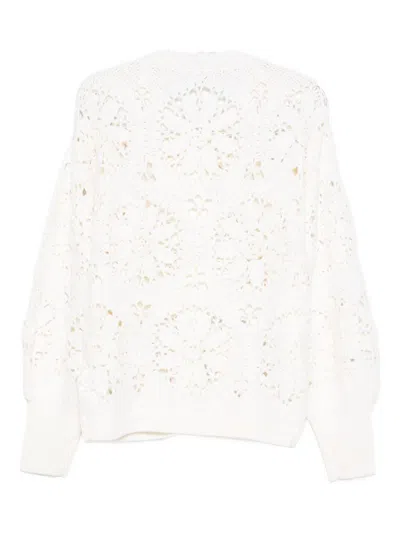 Farm Rio Sweaters In White