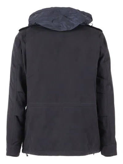 Aspesi Hooded Jacket In Black