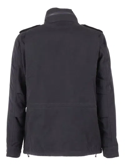 Aspesi Hooded Jacket In Black
