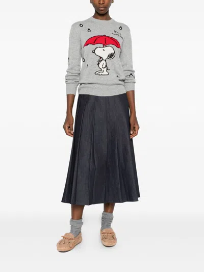 Mc2 Saint Barth New Queen Sweater In Gray