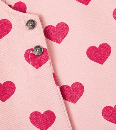 Konges Sløjd Magot Printed Denim Dress In Pink