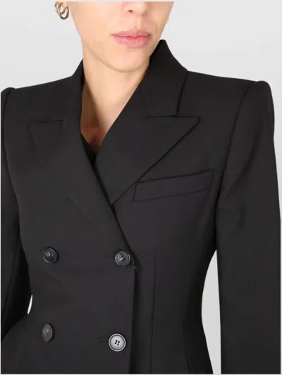 Max Mara Tailored Jacket Featuring Structured Shoulders In Black