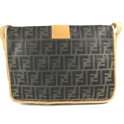 Pre-owned Fendi Brown Pvc Leather Shoulder Bag ()