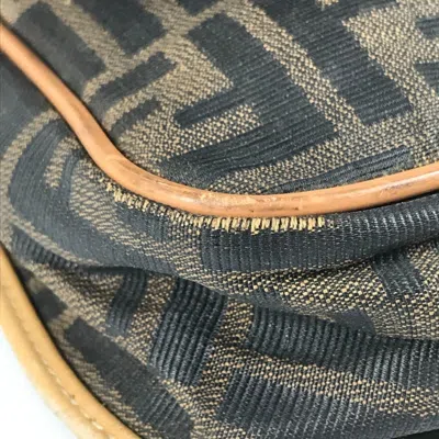 Pre-owned Fendi Brown Pvc Leather Shoulder Bag ()