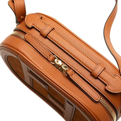 Pre-owned Fendi Brown Suede Leather Shoulder Bag ()