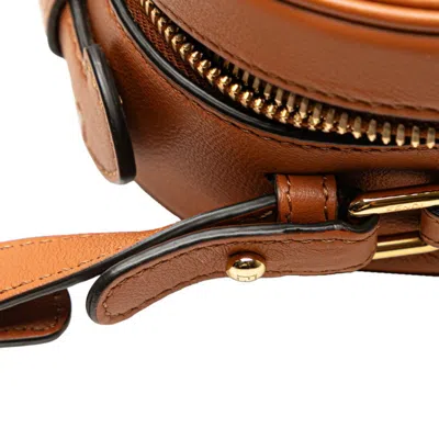 Pre-owned Fendi Brown Suede Leather Shoulder Bag ()