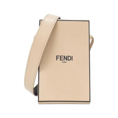 Pre-owned Fendi Gold Leather Shoulder Bag ()