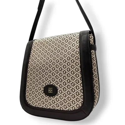 Pre-owned Givenchy Beige Brown Canvas Leather Pochette Shoulder Bag () In Multi