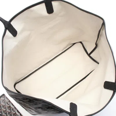 Pre-owned Goyard Black Multi-color Coated Canvas Tote Bag ()