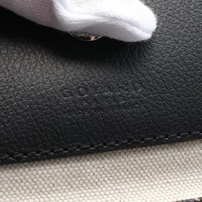 Pre-owned Goyard Black Multi-color Coated Canvas Tote Bag ()