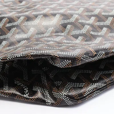 Pre-owned Goyard Black Multi-color Coated Canvas Tote Bag ()