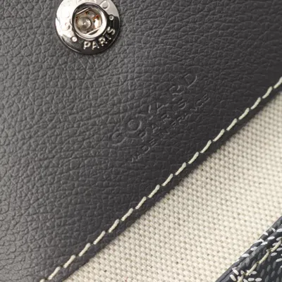 Pre-owned Goyard Gray Multi-color Coated Canvas Leather Tote Bag ()