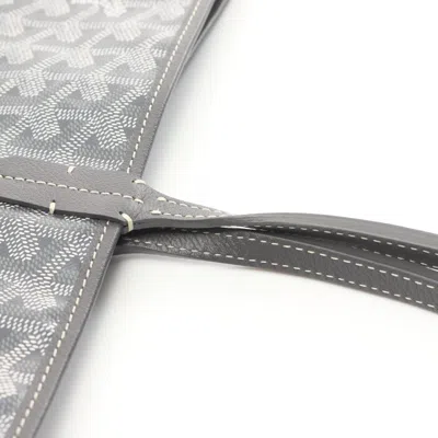 Pre-owned Goyard Gray Multi-color Coated Canvas Leather Tote Bag ()