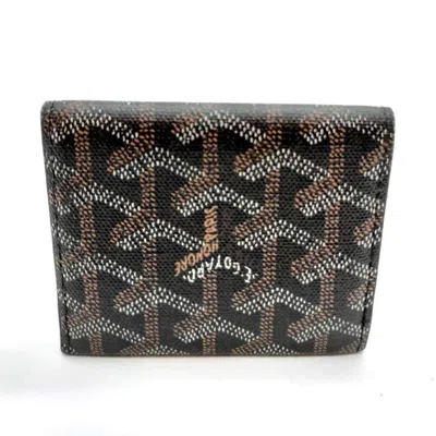 Pre-owned Goyard Marigny Black Pvc Leather Coin Purse/coin Case ()