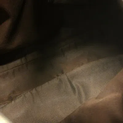 Pre-owned Gucci Beige Brown Canvas Shoulder Bag () In Multi