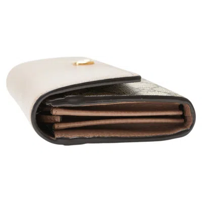 Pre-owned Gucci Beige Pvc Leather Coin Purse/coin Case () In Sand