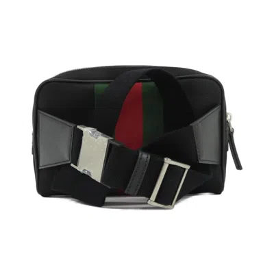 Pre-owned Gucci Black Canvas Shoulder Bag ()