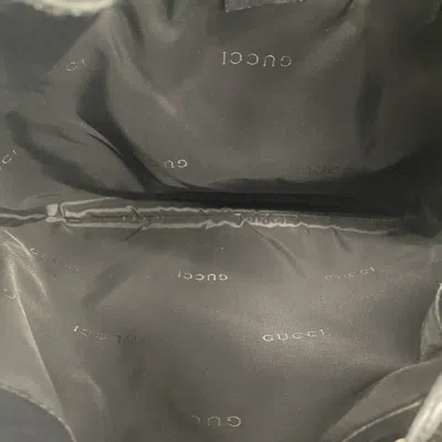 Pre-owned Gucci Black Canvas Shoulder Bag ()