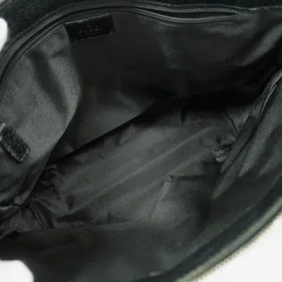 Pre-owned Gucci Black Canvas Shoulder Bag ()