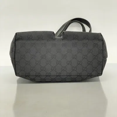 Pre-owned Gucci Black Canvas Shoulder Bag ()