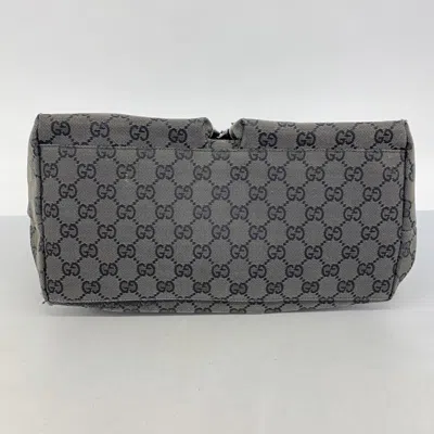 Pre-owned Gucci Black Canvas Shoulder Bag ()