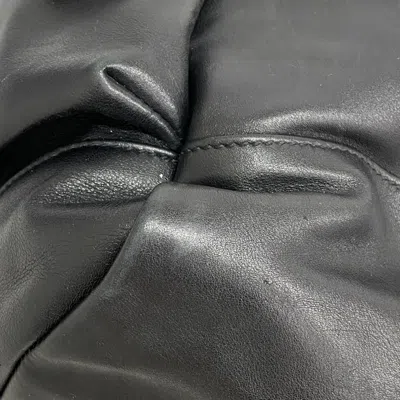 Pre-owned Gucci Black Leather Backpack ()