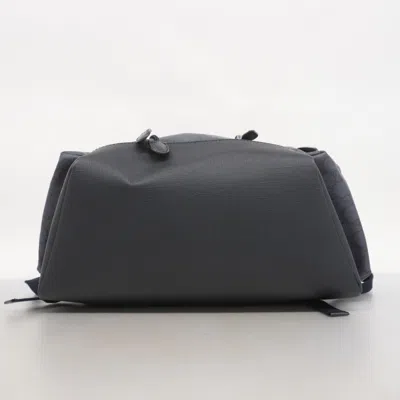 Pre-owned Gucci Black Navy Pvc Backpack () In Multi