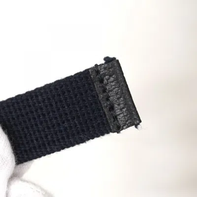 Pre-owned Gucci Black Navy Pvc Backpack () In Multi