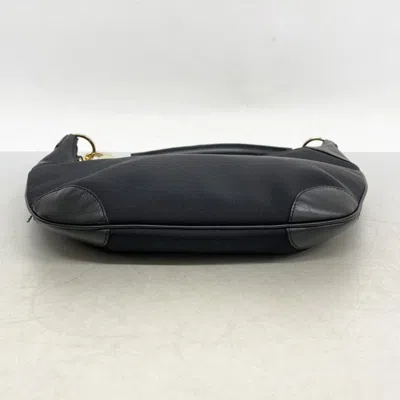 Pre-owned Gucci Black Nylon Canvas Shoulder Bag ()