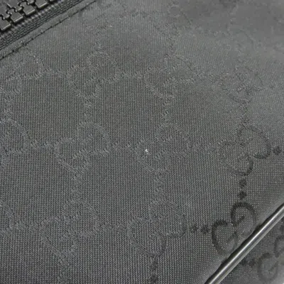 Pre-owned Gucci Black Nylon Shoulder Bag ()