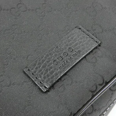 Pre-owned Gucci Black Nylon Shoulder Bag ()