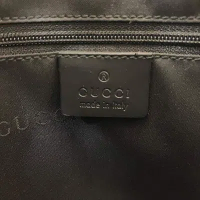 Pre-owned Gucci Black Pvc Handbag Shoulder Bag ()