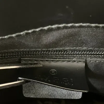 Pre-owned Gucci Black Pvc Handbag Shoulder Bag ()