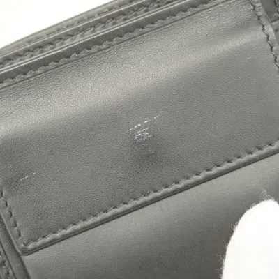 Pre-owned Gucci Black Pvc Wallet (bi-fold) ()